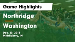 Northridge  vs Washington  Game Highlights - Dec. 20, 2018