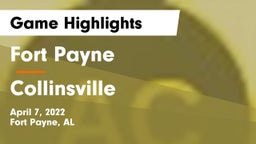 Fort Payne  vs Collinsville  Game Highlights - April 7, 2022