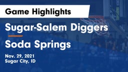 Sugar-Salem Diggers vs Soda Springs  Game Highlights - Nov. 29, 2021