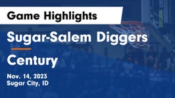 Sugar-Salem Diggers vs Century  Game Highlights - Nov. 14, 2023