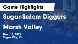 Sugar-Salem Diggers vs Marsh Valley  Game Highlights - Nov. 16, 2023