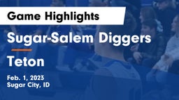 Sugar-Salem Diggers vs Teton  Game Highlights - Feb. 1, 2023