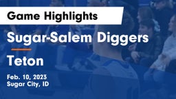 Sugar-Salem Diggers vs Teton  Game Highlights - Feb. 10, 2023