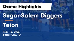 Sugar-Salem Diggers vs Teton  Game Highlights - Feb. 15, 2023