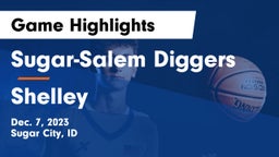 Sugar-Salem Diggers vs Shelley  Game Highlights - Dec. 7, 2023