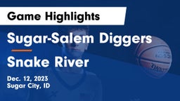 Sugar-Salem Diggers vs Snake River  Game Highlights - Dec. 12, 2023