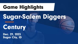Sugar-Salem Diggers vs Century  Game Highlights - Dec. 29, 2023
