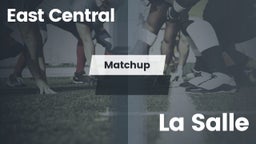 Matchup: East Central High vs. La Salle  2016