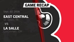 Recap: East Central  vs. La Salle  2016