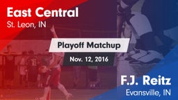 Matchup: East Central High vs. F.J. Reitz  2016
