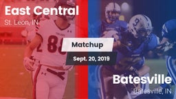 Matchup: East Central High vs. Batesville  2019