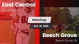 Matchup: East Central High vs. Beech Grove  2019