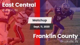 Matchup: East Central High vs. Franklin County  2020