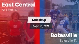 Matchup: East Central High vs. Batesville  2020