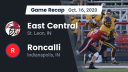 Recap: East Central  vs. Roncalli  2020