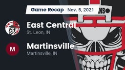 Recap: East Central  vs. Martinsville  2021