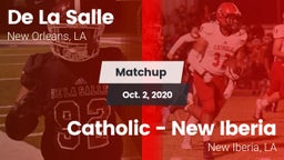 Matchup: De La Salle High vs. Catholic  - New Iberia 2020