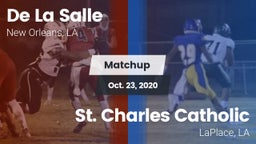 Matchup: De La Salle High vs. St. Charles Catholic  2020