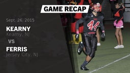 Recap: Kearny  vs. Ferris  2015