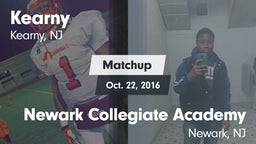 Matchup: Kearny  vs. Newark Collegiate Academy  2016