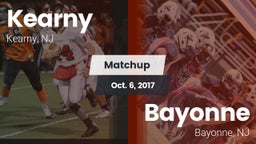 Matchup: Kearny  vs. Bayonne  2017