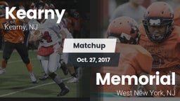 Matchup: Kearny  vs. Memorial  2017