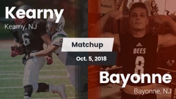 Matchup: Kearny  vs. Bayonne  2018