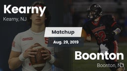 Matchup: Kearny  vs. Boonton  2019