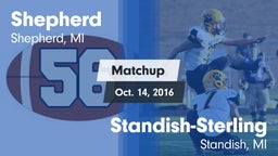 Matchup: Shepherd  vs. Standish-Sterling  2016