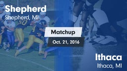 Matchup: Shepherd  vs. Ithaca  2016