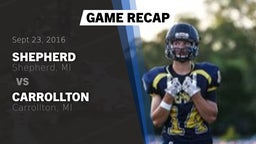 Recap: Shepherd  vs. Carrollton  2016