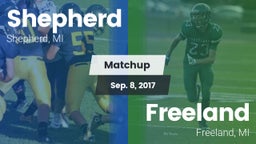 Matchup: Shepherd  vs. Freeland  2017