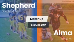 Matchup: Shepherd  vs. Alma  2017