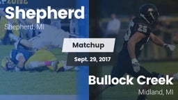 Matchup: Shepherd  vs. Bullock Creek  2017