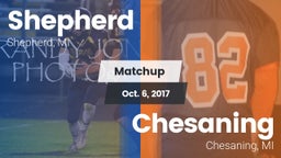 Matchup: Shepherd  vs. Chesaning  2017