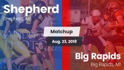 Matchup: Shepherd  vs. Big Rapids  2018