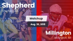 Matchup: Shepherd  vs. Millington  2018