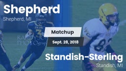 Matchup: Shepherd  vs. Standish-Sterling  2018