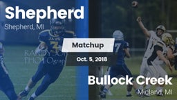 Matchup: Shepherd  vs. Bullock Creek  2018