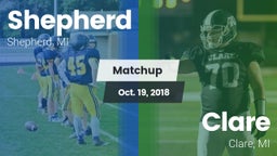 Matchup: Shepherd  vs. Clare  2018