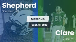 Matchup: Shepherd  vs. Clare  2020