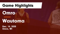 Omro  vs Wautoma  Game Highlights - Dec. 14, 2020