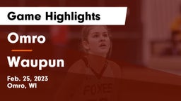 Omro  vs Waupun  Game Highlights - Feb. 25, 2023