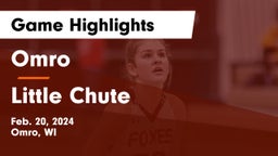 Omro  vs Little Chute  Game Highlights - Feb. 20, 2024