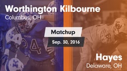 Matchup: Worthington vs. Hayes  2016