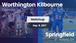 Matchup: Worthington vs. Springfield  2017