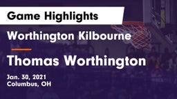 Worthington Kilbourne  vs Thomas Worthington  Game Highlights - Jan. 30, 2021