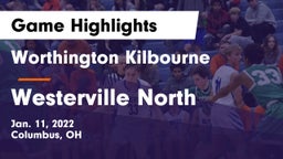 Worthington Kilbourne  vs Westerville North  Game Highlights - Jan. 11, 2022