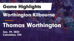 Worthington Kilbourne  vs Thomas Worthington  Game Highlights - Jan. 29, 2022