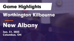 Worthington Kilbourne  vs New Albany  Game Highlights - Jan. 31, 2023